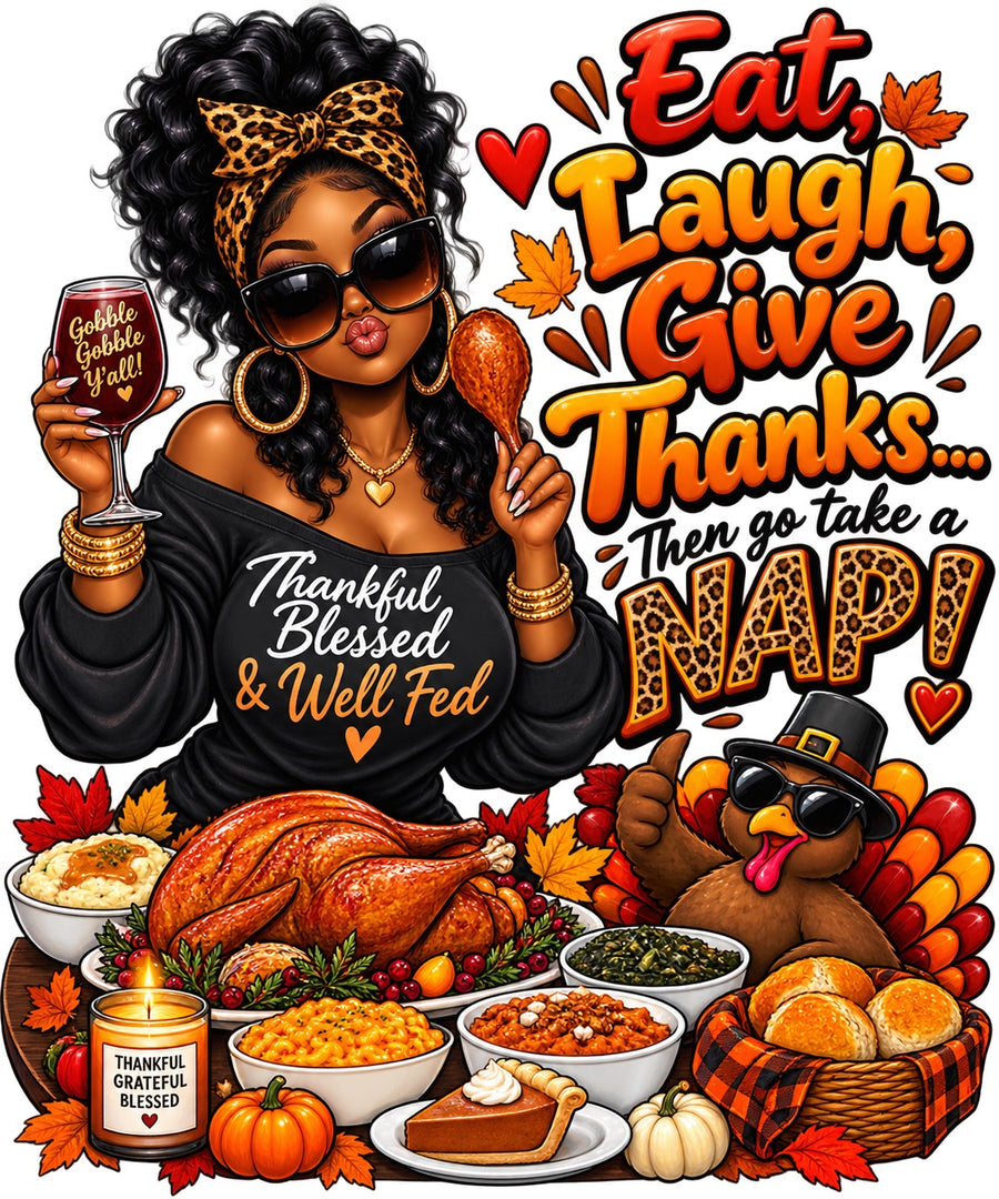 Eat, Laugh, Give Thanks… Then Take a Nap